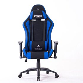XFX Mainstream GTS300 Fabric Gaming Chair - Black / Blue | XF-CHGA-GTS300BL